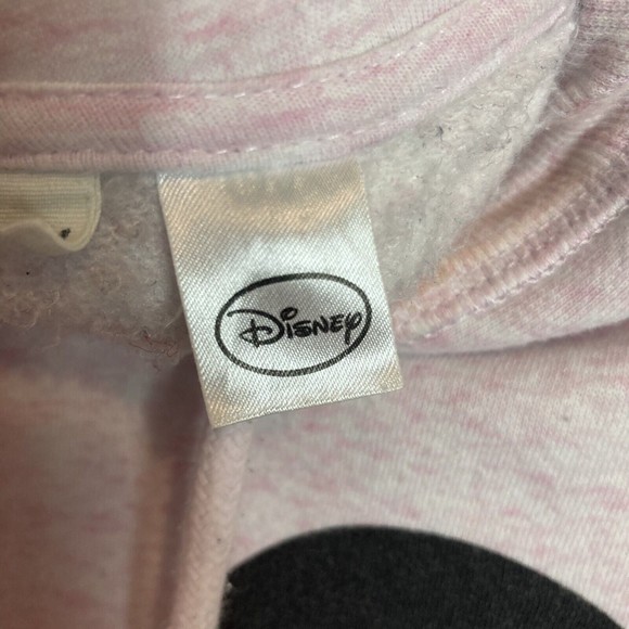 Women's L.O.G.G. DISNEY Mickey Mouse Hoodie Sweatshirt PInk Small - Picture 6 of 7